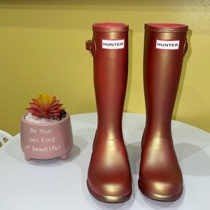 Hunter Original Kids Nubular Rhythmic Pink Size 2